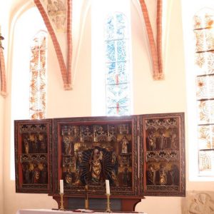 Altar in der St. Marienkirche