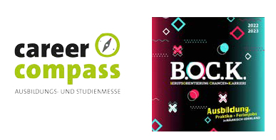 Logos Bock und Career Compass