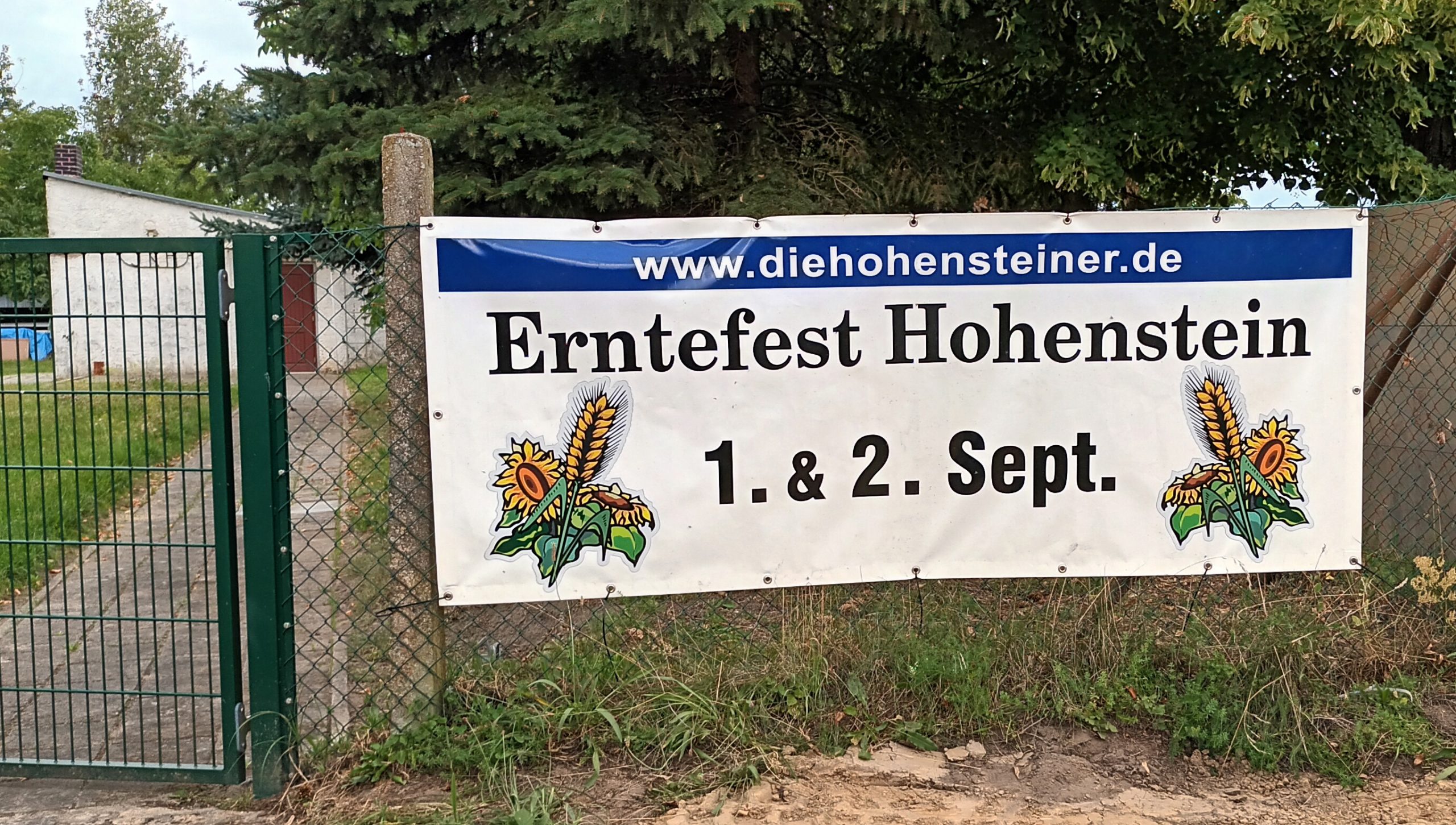 Banner für Hohensteiner Erntefest