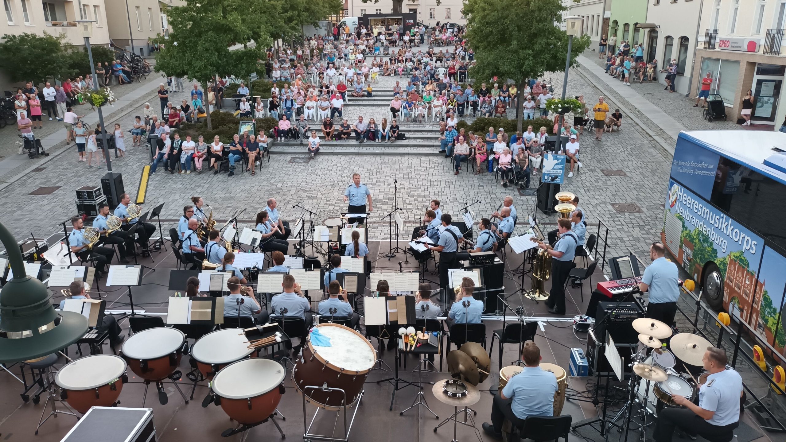 Konzert Heeresmusikkorps am Markt