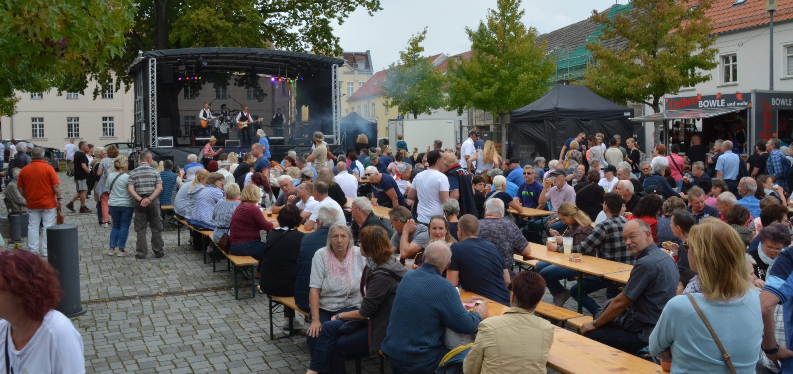 Altstadtfest Strausberg 2023, Musik am Markt