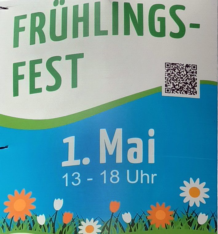 Plakat Frühlingsfest 1. Mai 24