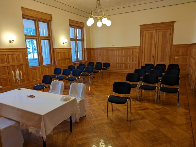 Großer Saal im Landhaus Strausberg