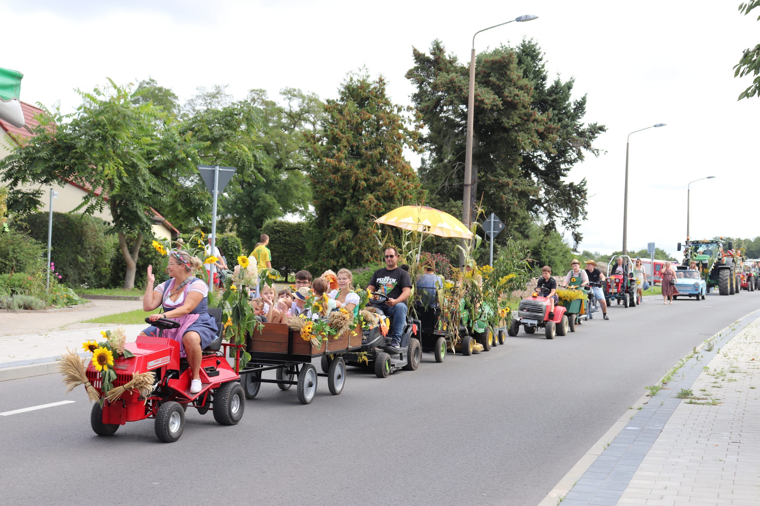 Festumzug in Hohenstein