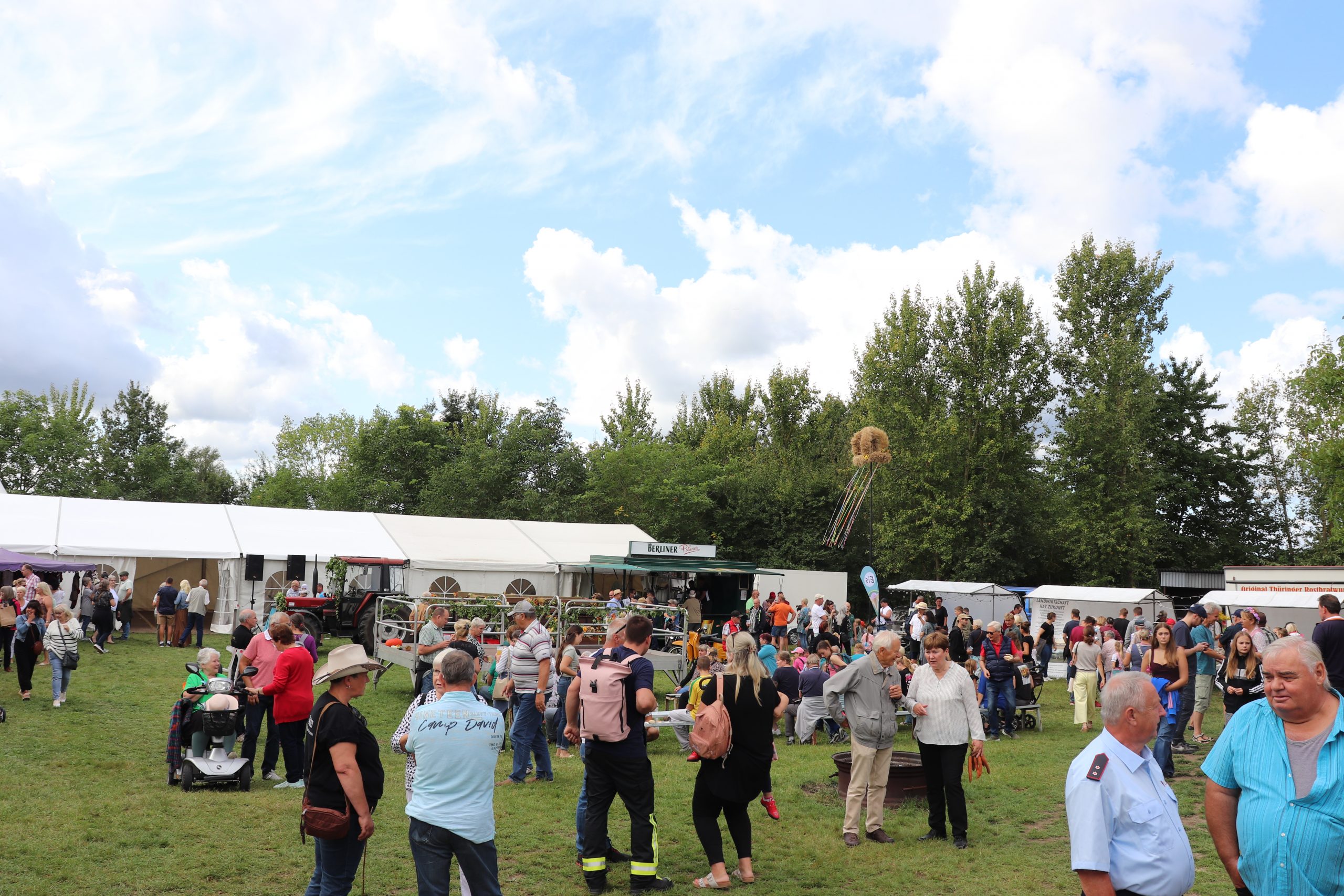 Auf dem Erntefest in Hohenstein war viel los.