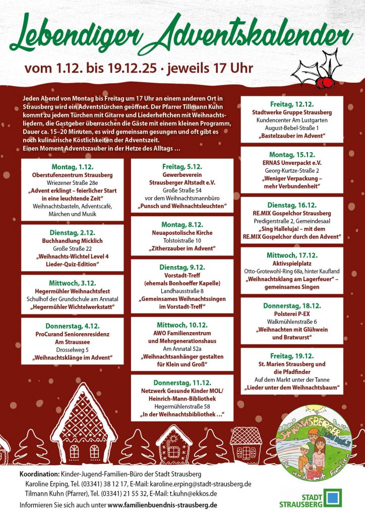 Lebendiger Adventskalender