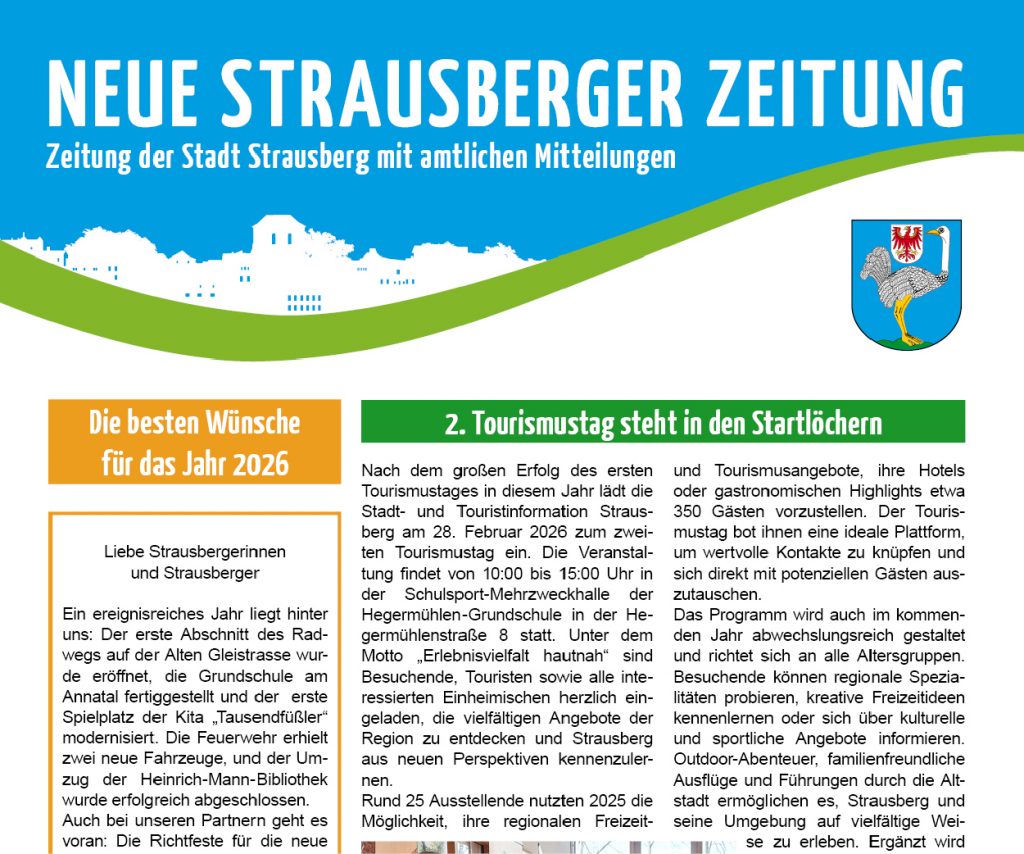 Vorschau Neue Strausberger Zeitung